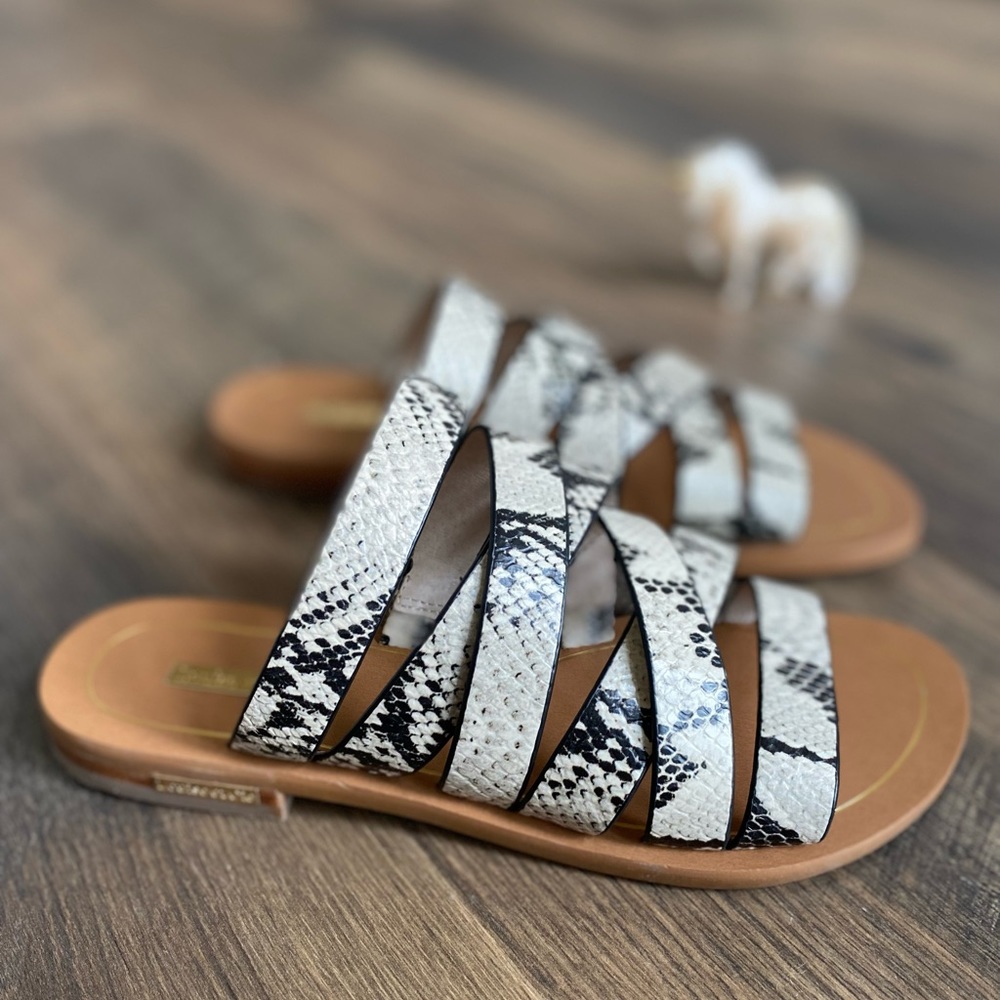 LOUISE ET CIE Braelynn Snakeskin Sandal